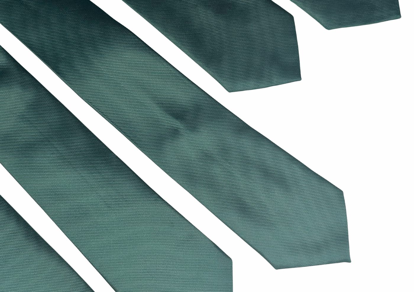 Noren Alpine Green Groomsmen Tie Set, 5 Pack